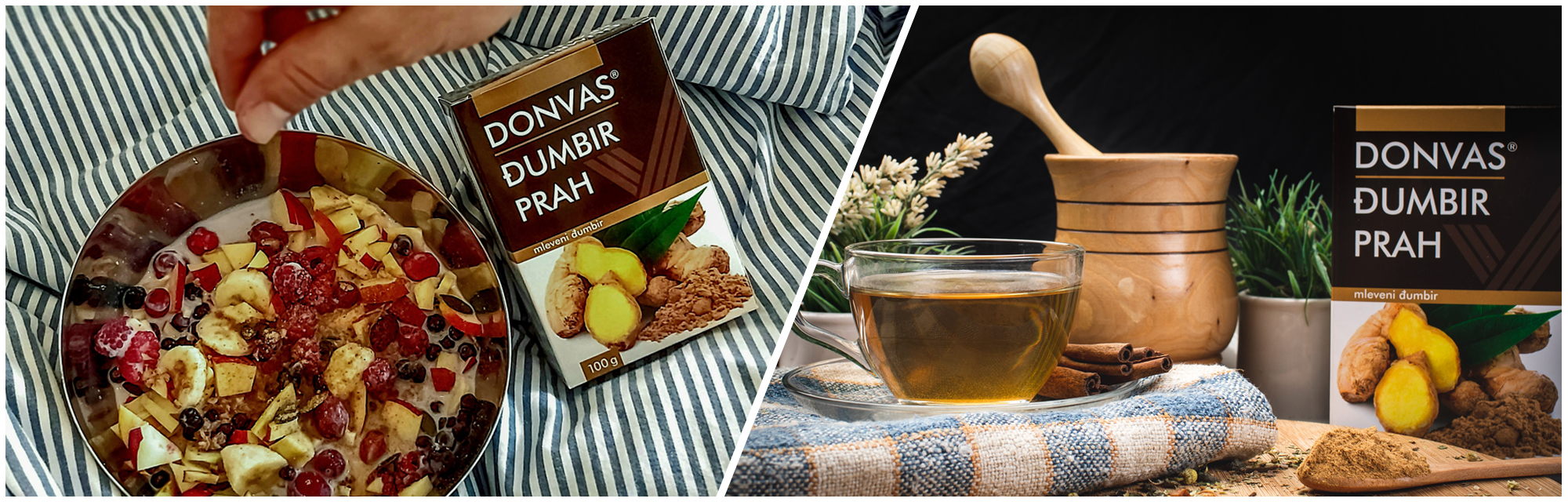 GINGER powder DONVAS®, 100g