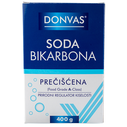 SODA BIKARBONA prečišćena DONVAS®, 400g